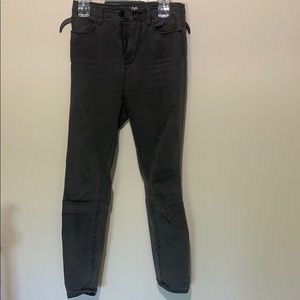 BDG Dark Gray High Rise Jeans